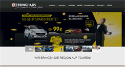Desktop Screenshot of ebbinghaus-automobile.de