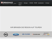 Tablet Screenshot of ebbinghaus-automobile.de